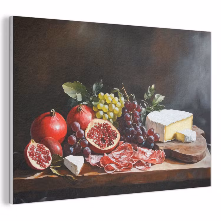 Akoestisch schilderij - Borrelplank - Stilleven - Vintage — 1