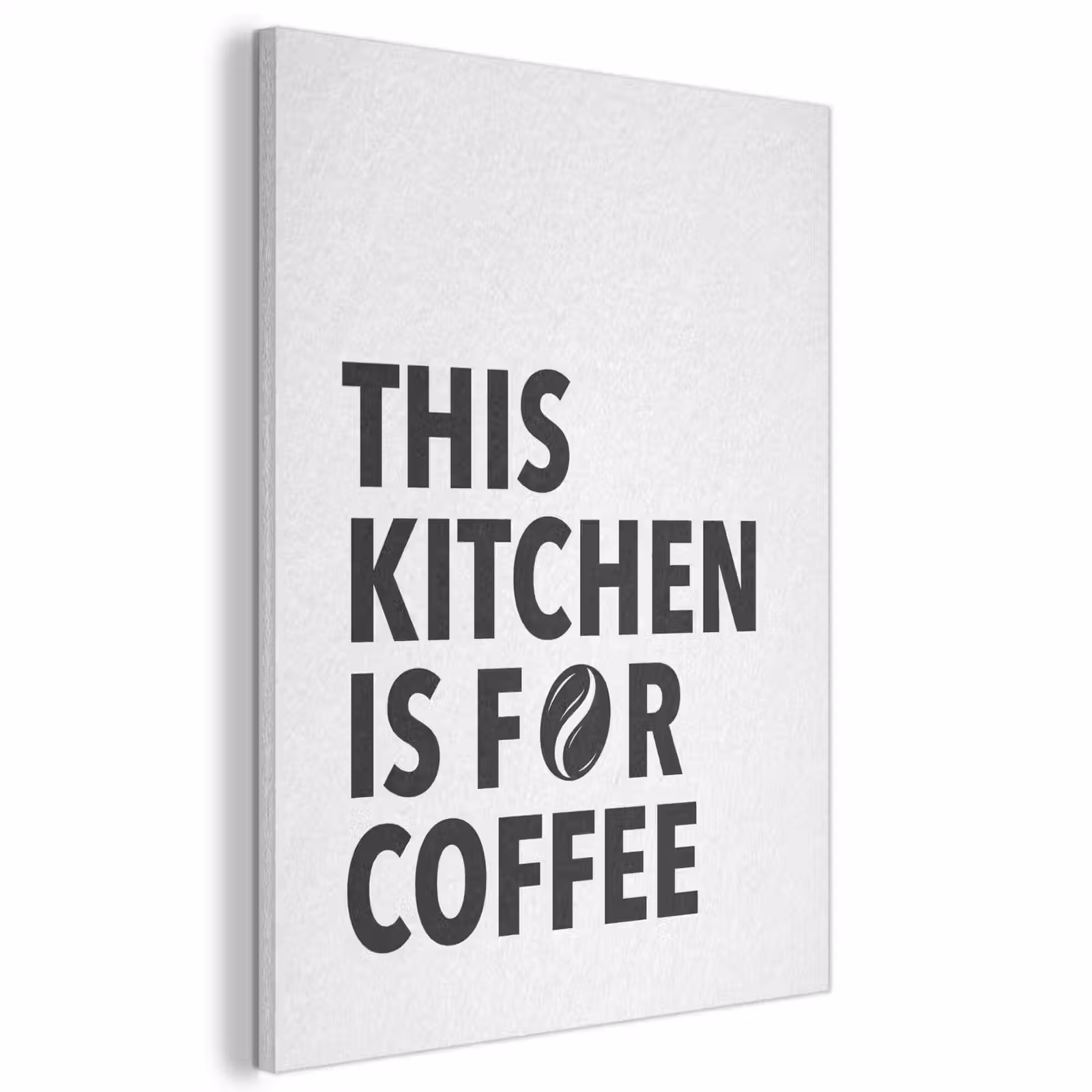 Akoestisch schilderij - Quotes - Koffie - Bonen - Modern — 1