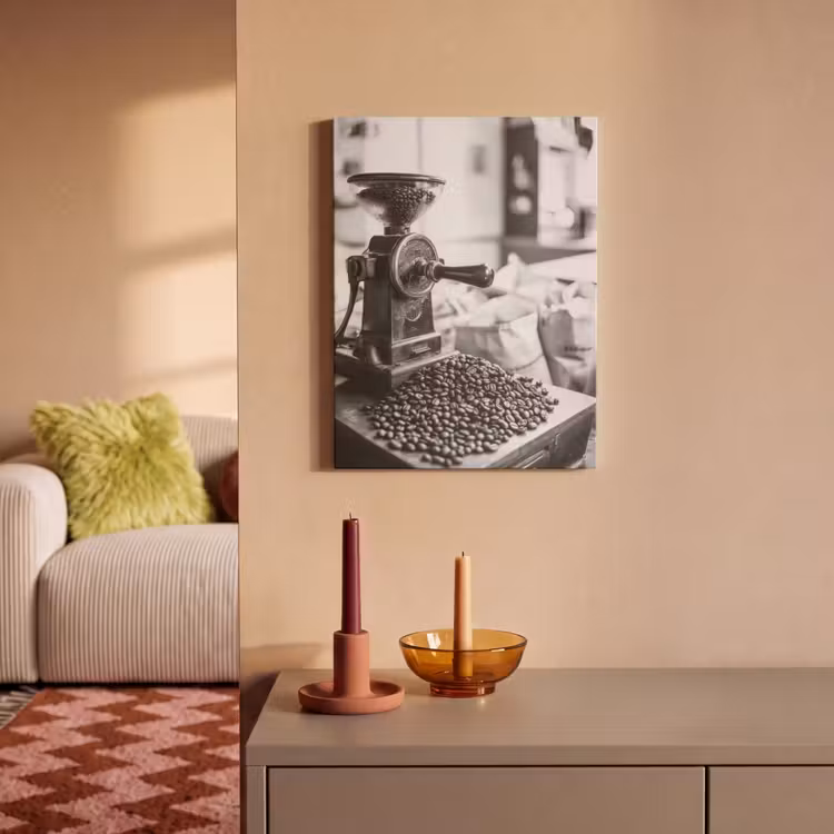 Akoestisch schilderij - Koffiemolen - Gemalen - Vintage — 2