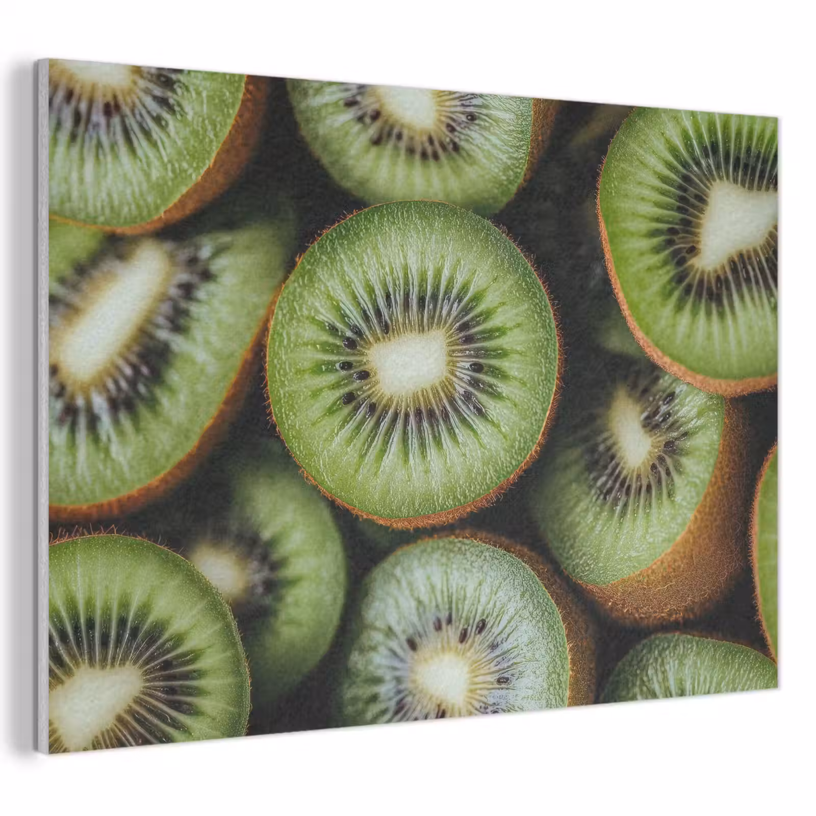 Akoestisch schilderij - Kiwi - Fruit - Groen — 1