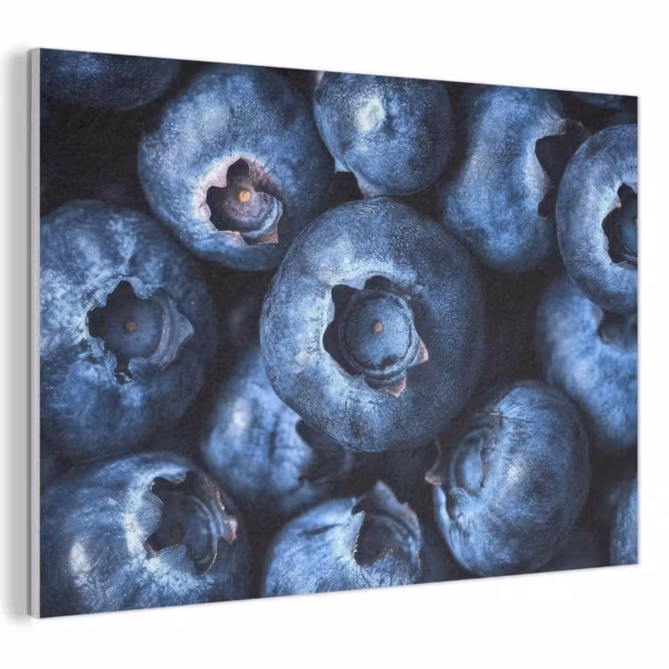 Akoestisch schilderij - Bessen - Blauw - Fruit — 1