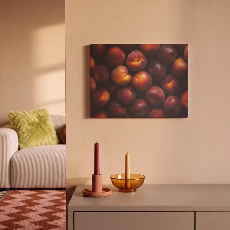 Akoestisch schilderij - Fruit - Close up - Nectarines — 2