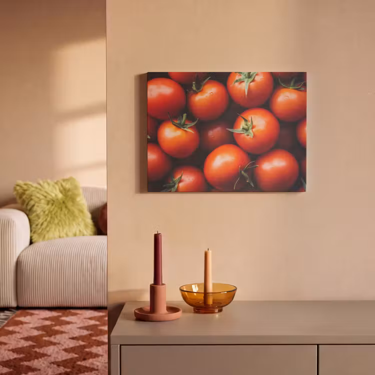 Akoestisch schilderij - Groente - Rood - Tomaten — 2
