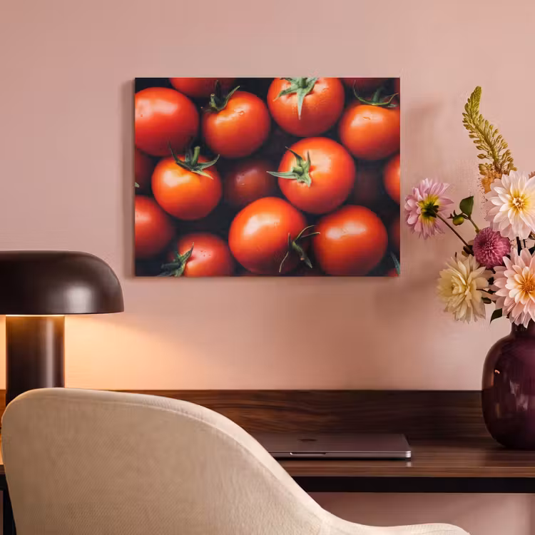 Akoestisch schilderij - Groente - Rood - Tomaten — 4