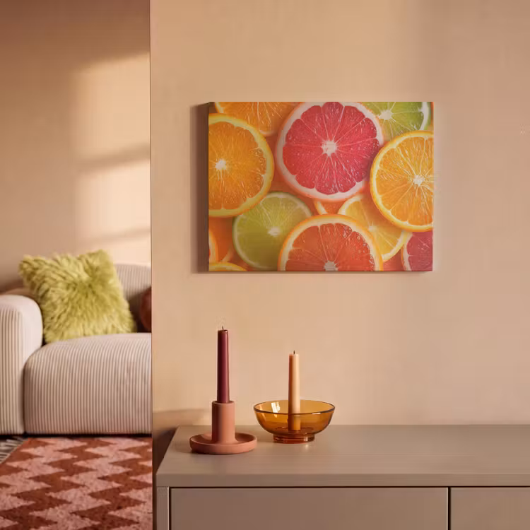 Akoestisch schilderij - Fruit - Kleurrijk - Close up — 2