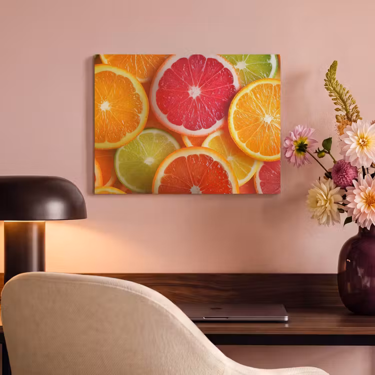 Akoestisch schilderij - Fruit - Kleurrijk - Close up — 4