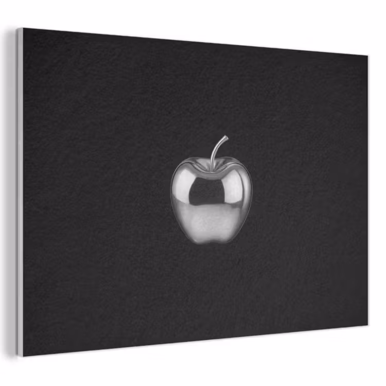Akoestisch schilderij - Appel - Metallic - Symmetrisch — 1