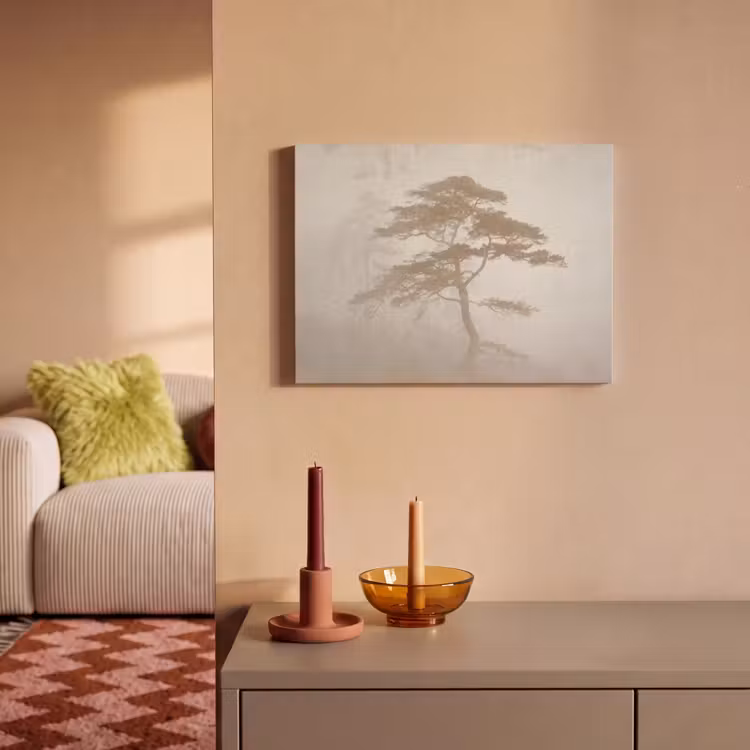 Akoestisch schilderij - Boom - Oosterse stijl - Landschap — 2