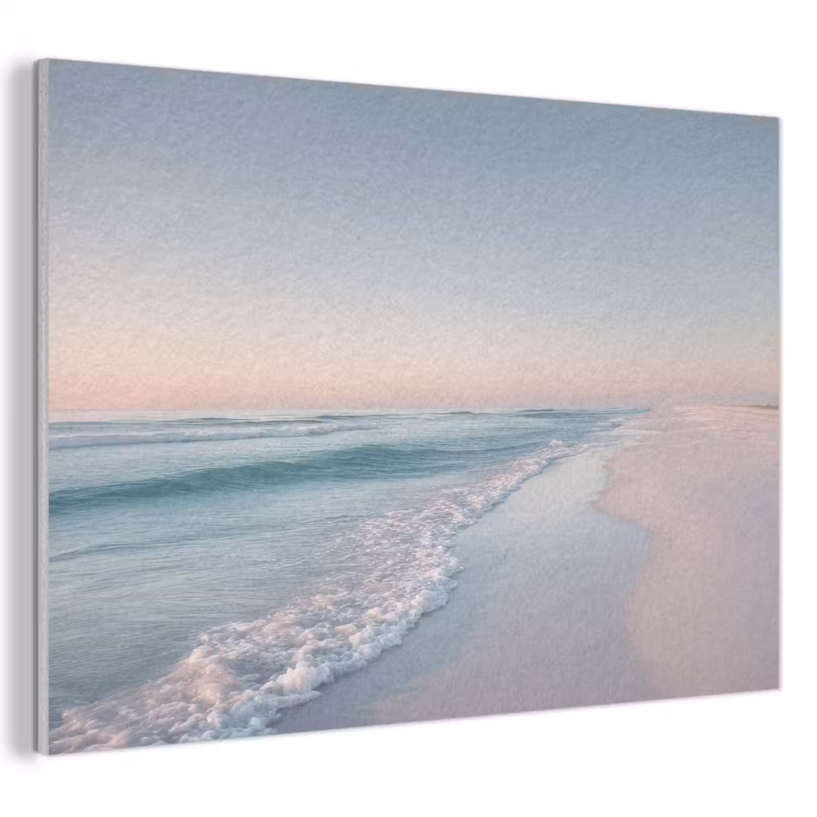 Akoestisch schilderij - Kustlijn - Pastel - water — 1