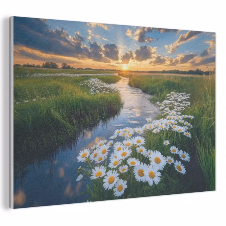 Akoestisch schilderij - Beekje - Landschap - Margriet — 1