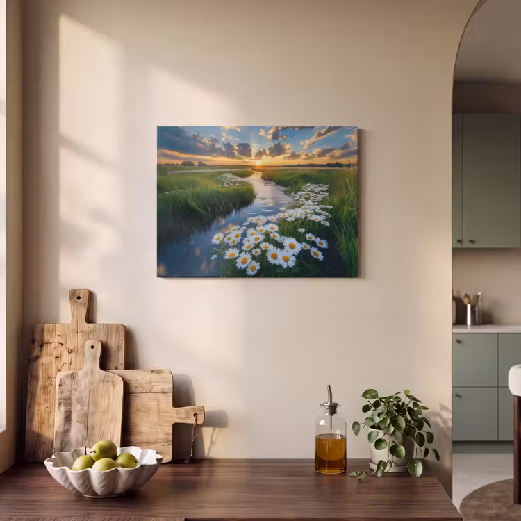Akoestisch schilderij - Beekje - Landschap - Margriet — 3