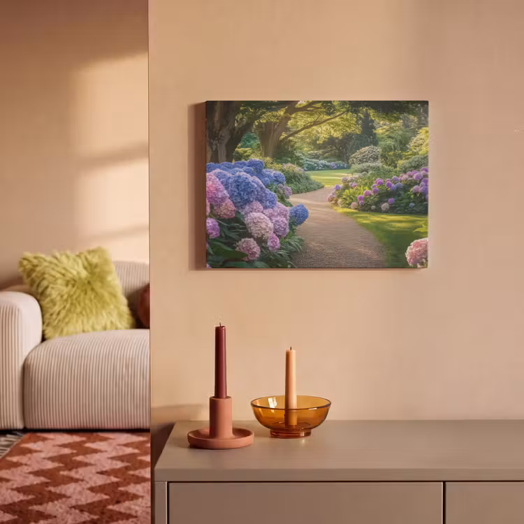 Akoestisch schilderij - Hortensia- Park - Pad — 2