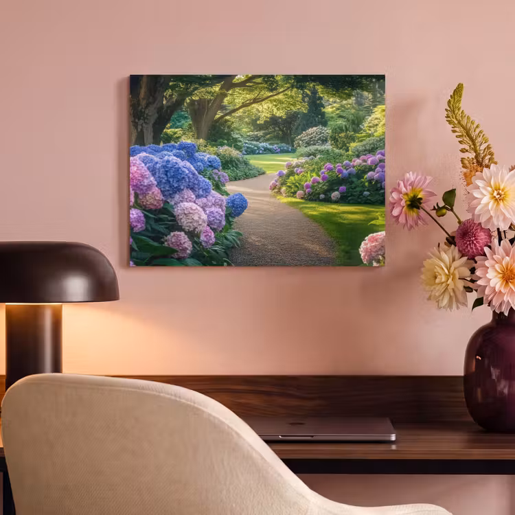 Akoestisch schilderij - Hortensia- Park - Pad — 4