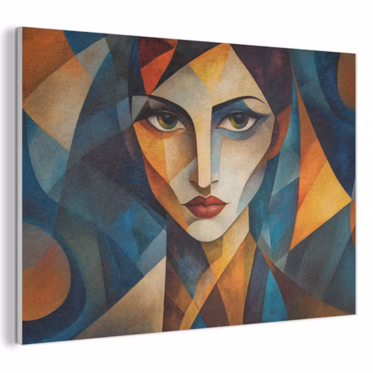 Akoestisch schilderij - Portret - Abstract - Vormen — 1