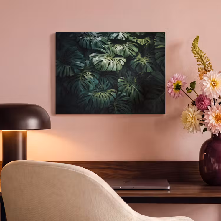 Akoestisch schilderij - Plant - Monstera - Lichtinval — 4
