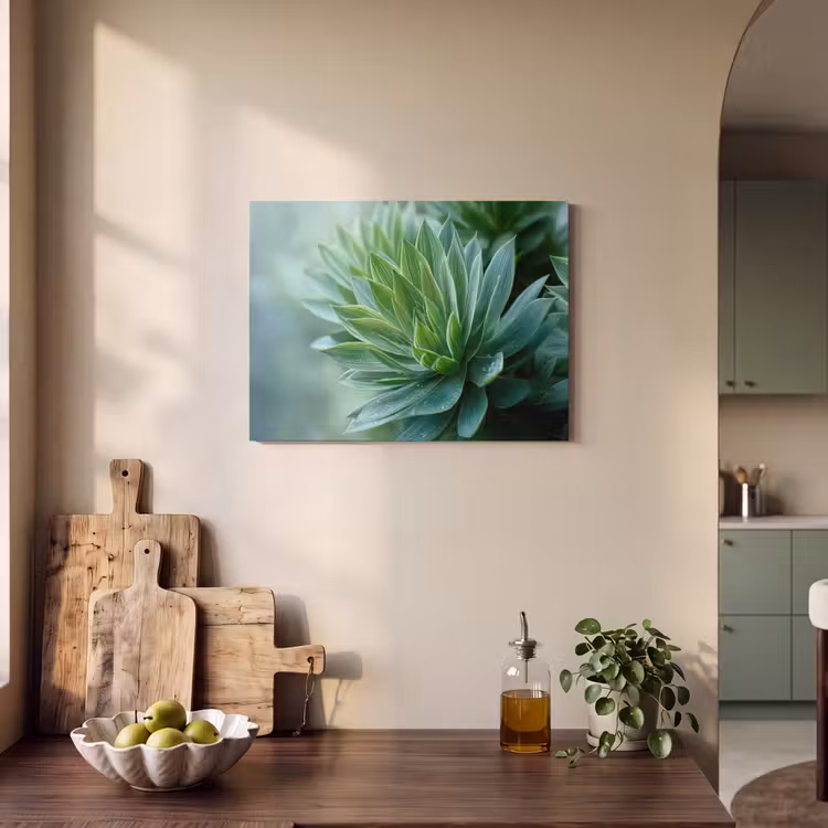 Akoestisch schilderij - Blad - Plant - Groen - Textuur — 3