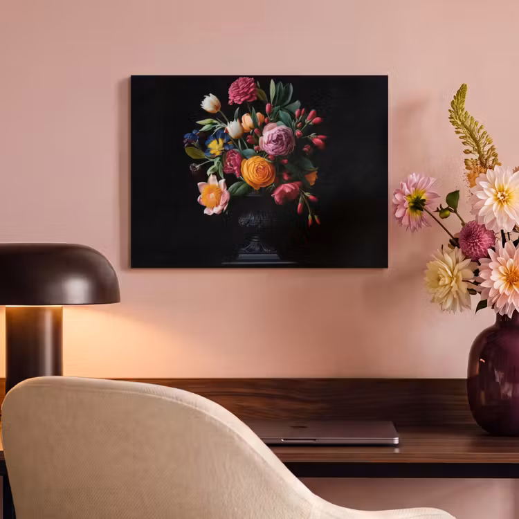 Akoestisch schilderij - Boeket - Romantisch - Kleurrijk — 4