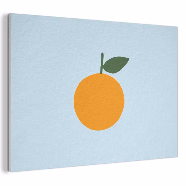 Akoestisch schilderij - Fruit - Sinaasappel - Oranje — 1