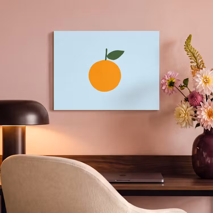 Akoestisch schilderij - Fruit - Sinaasappel - Oranje — 4