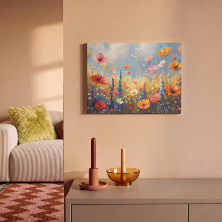 Akoestisch schilderij - Bloemen - Natuur - Botanisch - Kunst — 2