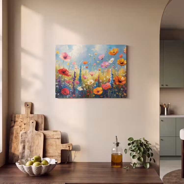 Akoestisch schilderij - Bloemen - Natuur - Botanisch - Kunst — 3
