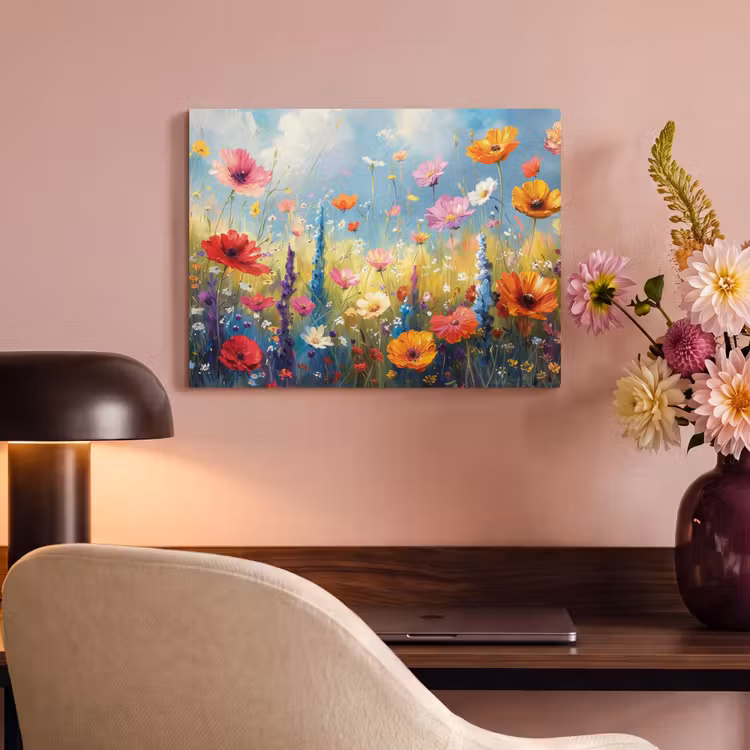 Akoestisch schilderij - Bloemen - Natuur - Botanisch - Kunst — 4