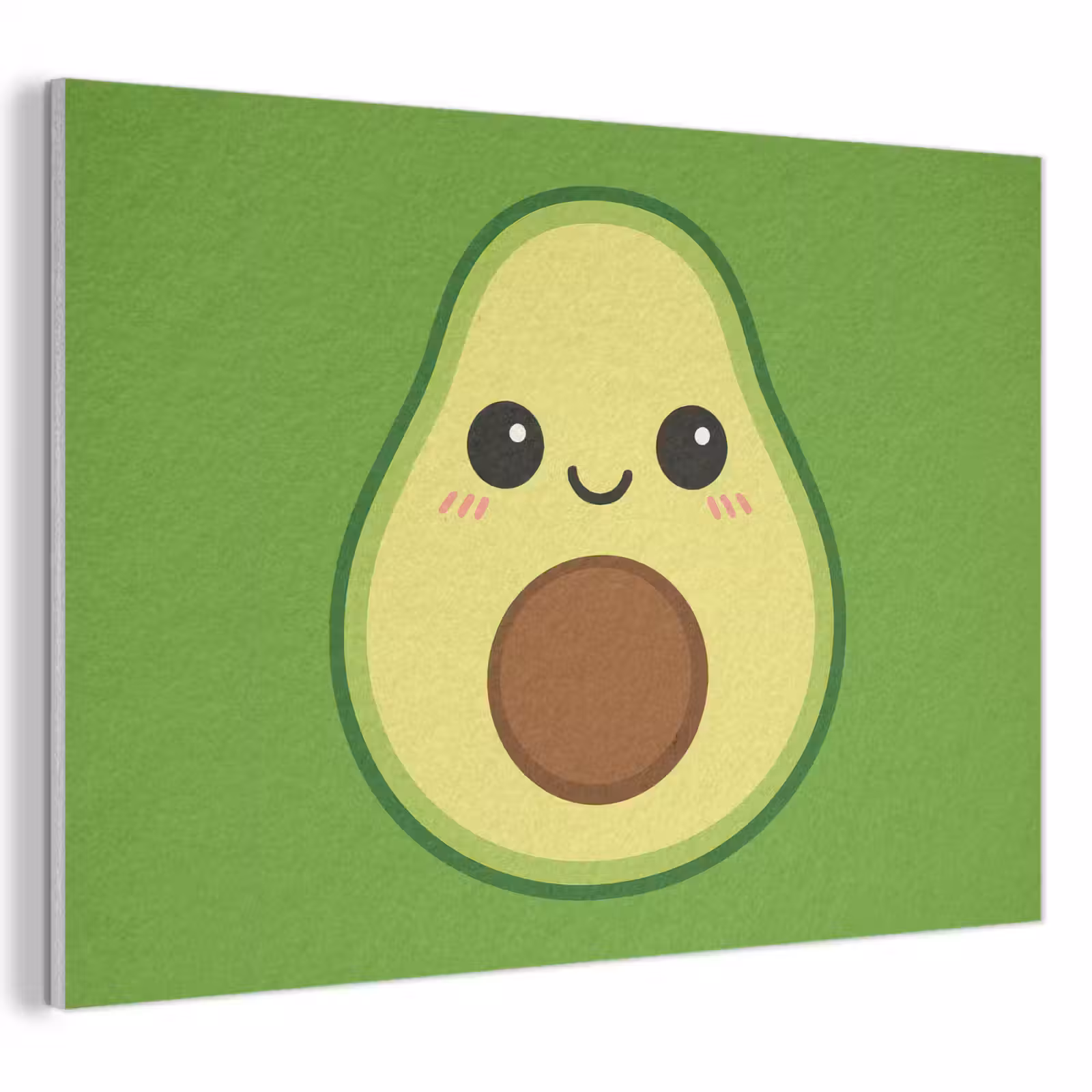 Akoestisch schilderij - Avocado - Groen - Speels — 1