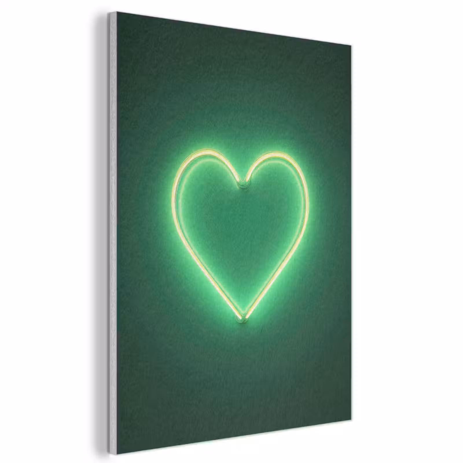 Akoestisch schilderij - Neon - Groen - Licht — 1