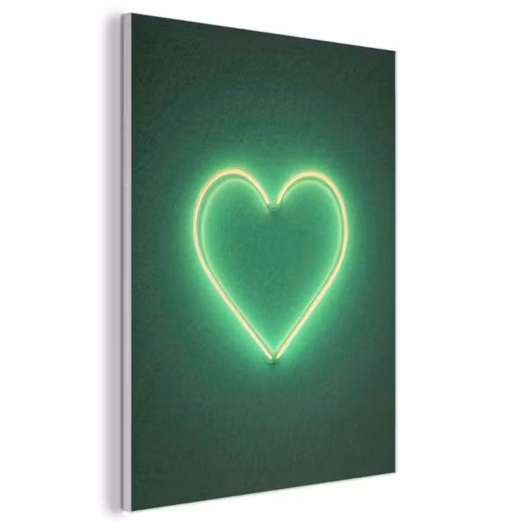 Akoestisch schilderij - Neon - Groen - Licht — 1