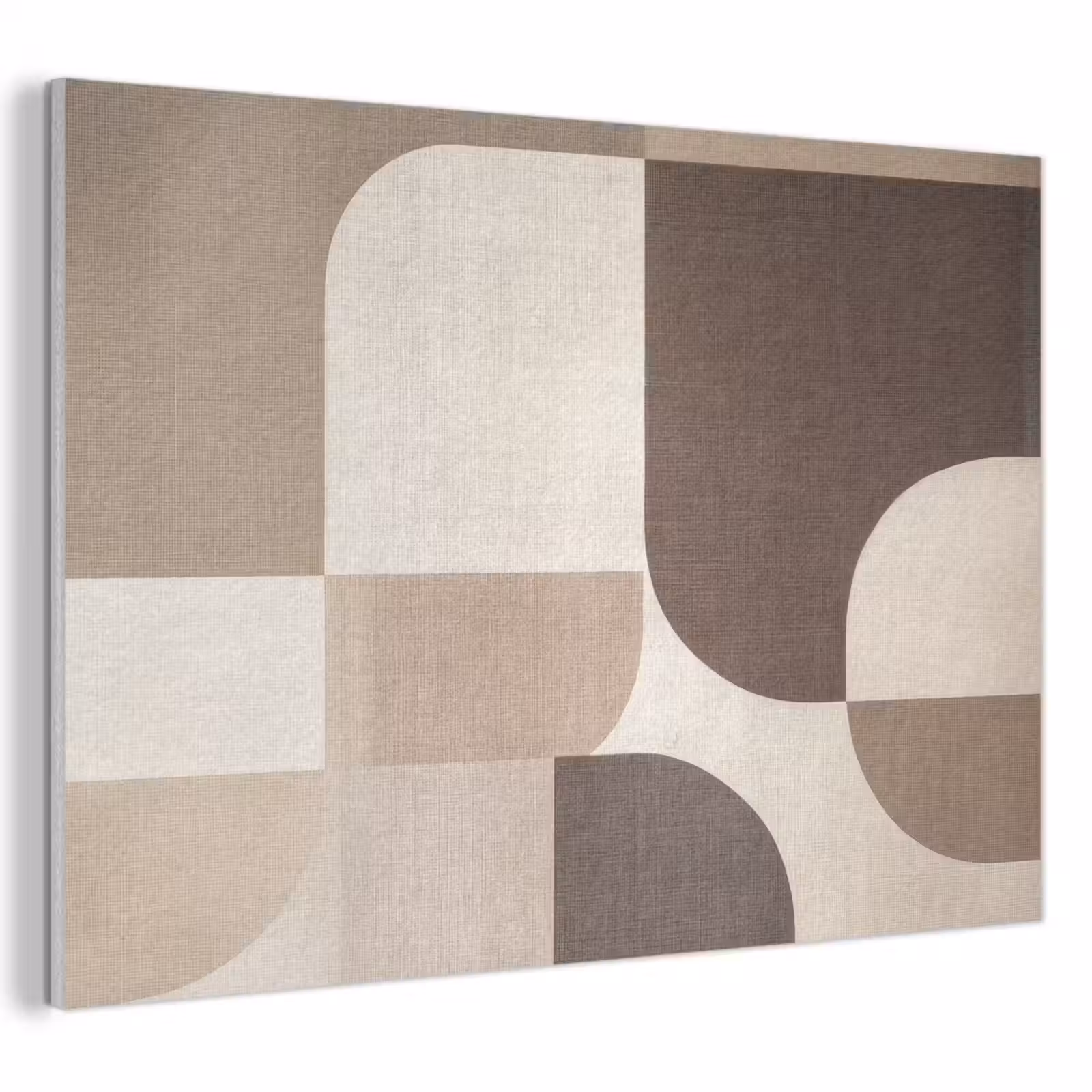 Akoestisch schilderij - Geometrisch - Geweven structuur - Modern — 1