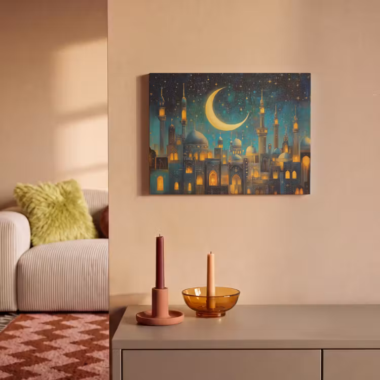 Akoestisch schilderij - Islamitisch - Moskee - Ramadan - Islam — 2