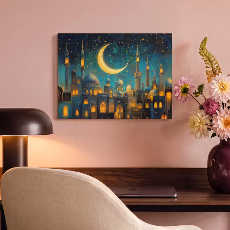 Akoestisch schilderij - Islamitisch - Moskee - Ramadan - Islam — 4