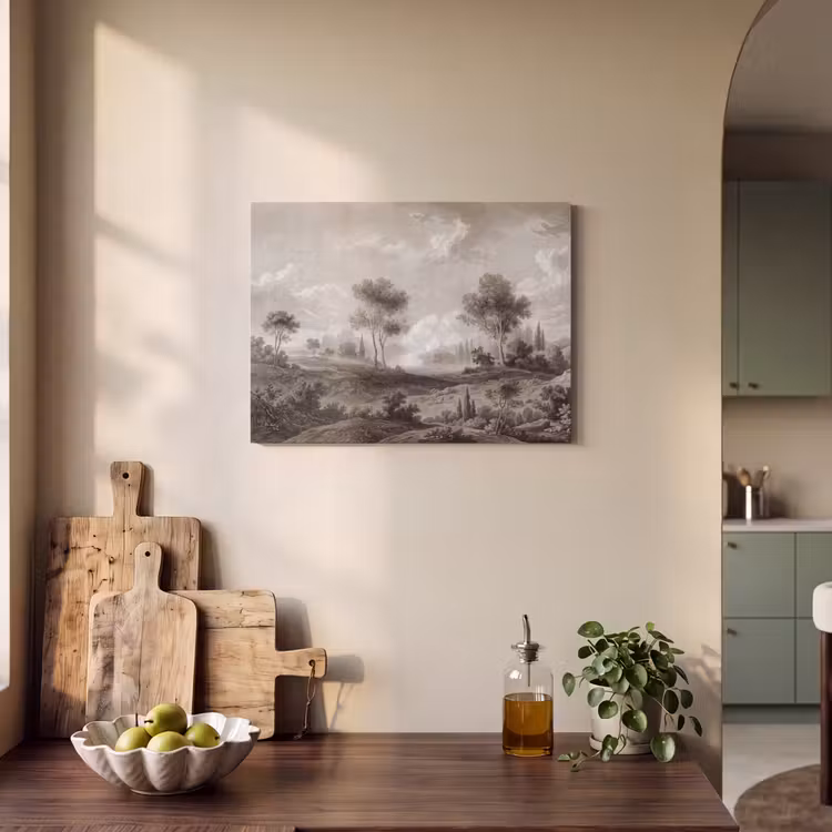 Akoestisch schilderij - Klassiek - Landschap - Neutraal — 3