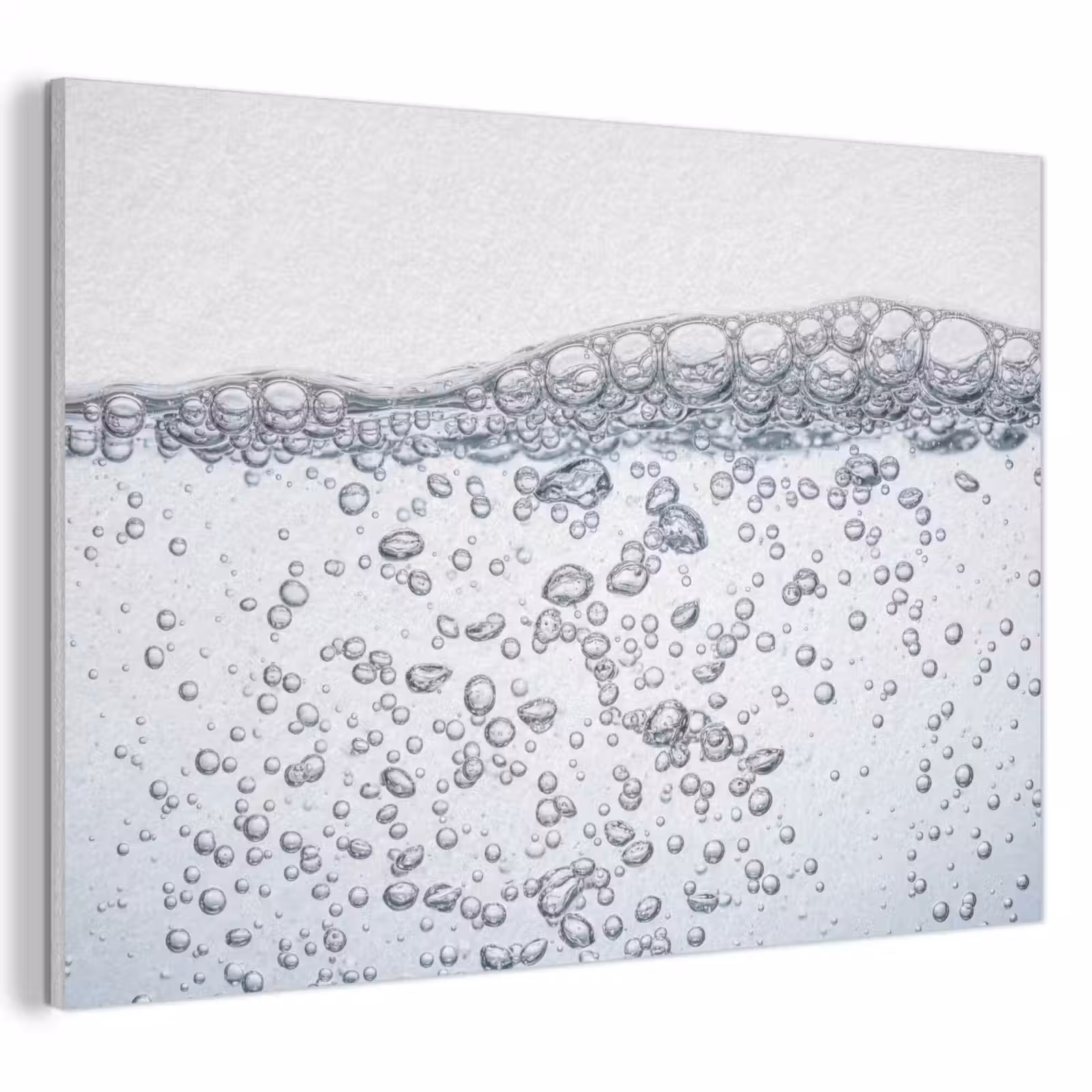 Akoestisch schilderij - Luchtbellen - Water - Dynamisch — 1