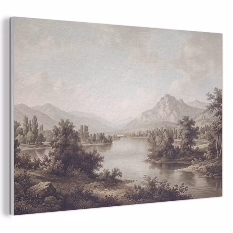 Akoestisch schilderij - Klassiek - Landschap - Sereen — 1