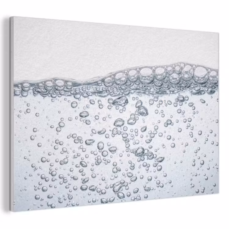 Akoestisch schilderij - Luchtbellen - Water - Dynamisch — 1