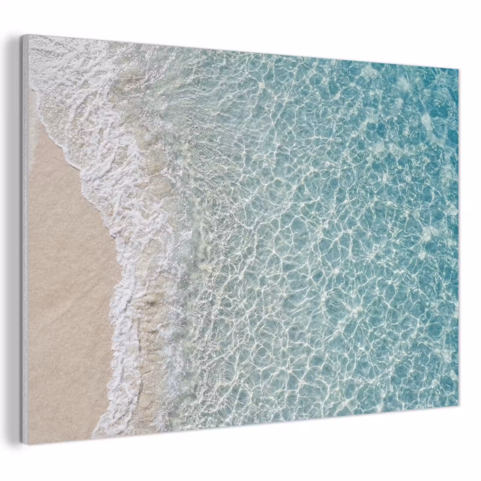 Akoestisch schilderij - Kust - Zand - Blauw — 1