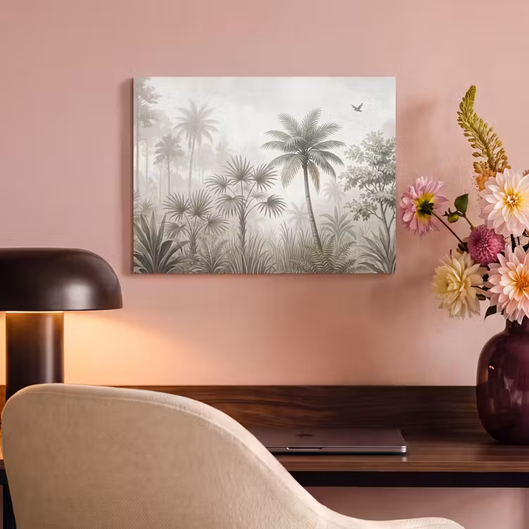 Akoestisch schilderij - Jungle - Palmbomen - Natuur — 4