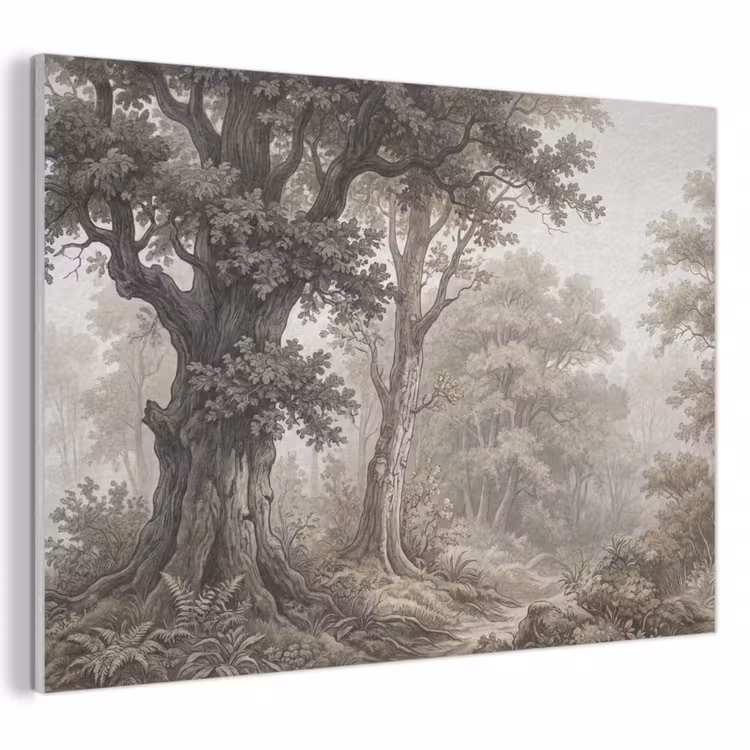 Akoestisch schilderij - Natuur - Bos - Eik — 1