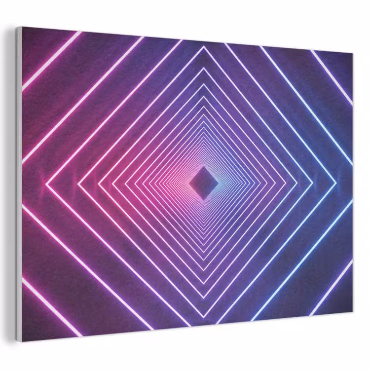 Akoestisch schilderij - Driedimensionaal - Tunnel - Ruimte — 1