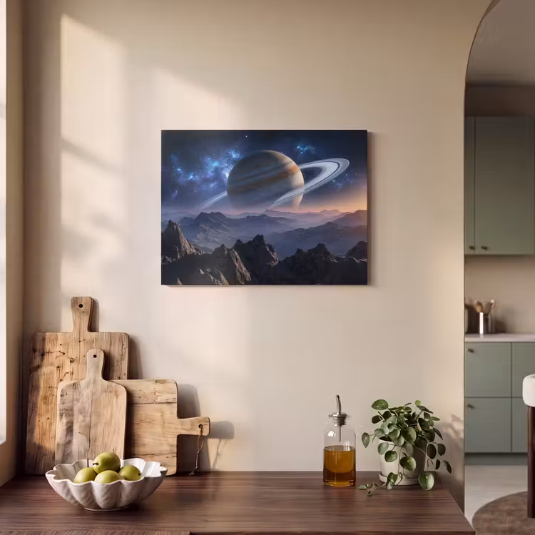 Akoestisch schilderij - Fantasy - Kosmos - Landschap — 3