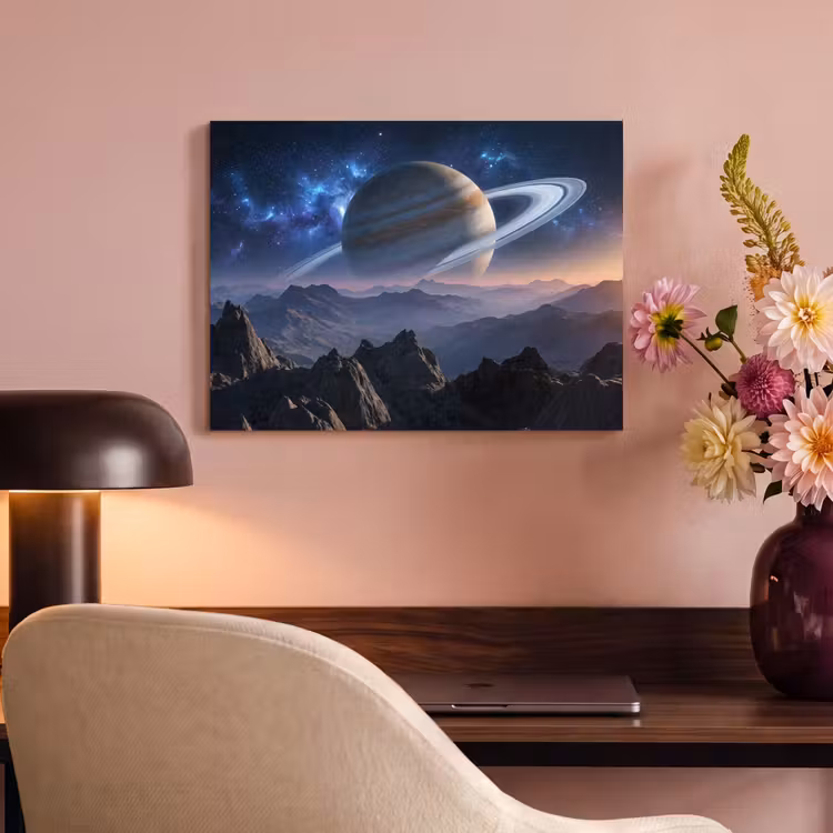 Akoestisch schilderij - Fantasy - Kosmos - Landschap — 4