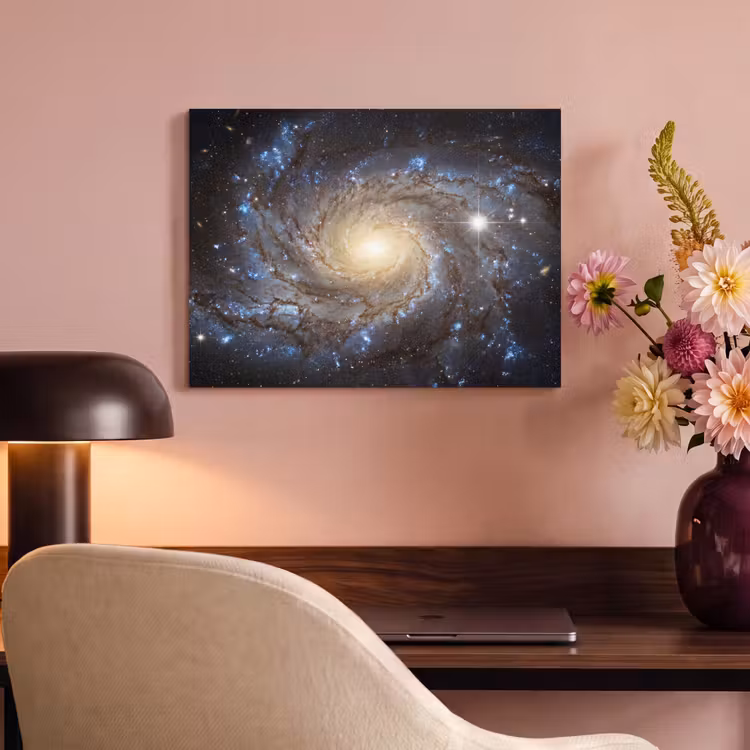Akoestisch schilderij - Kosmos - Sterrenstelsel - Donker — 4