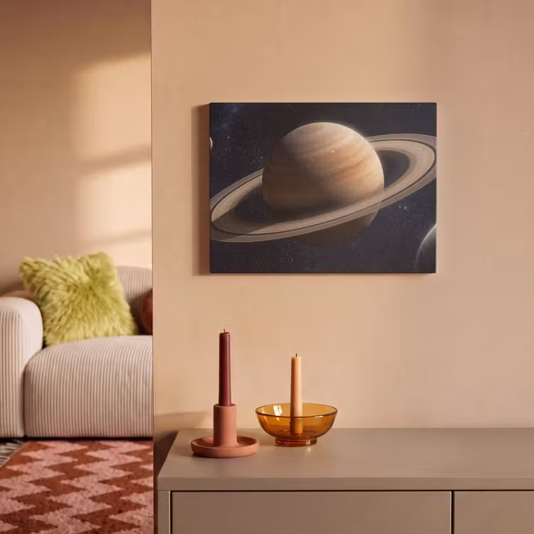 Akoestisch schilderij - Planeten - Saturnus - Ruimte — 2