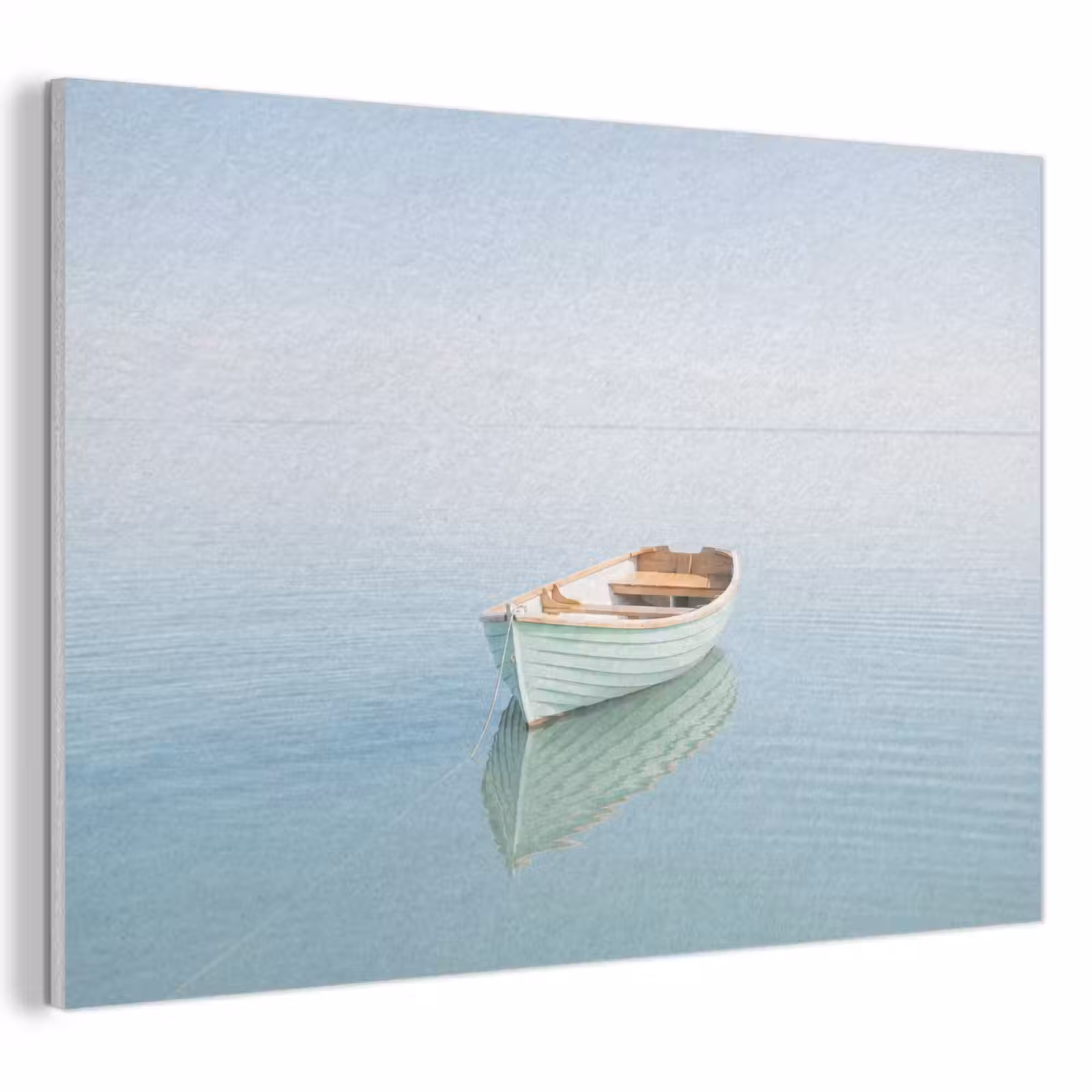 Akoestisch schilderij - Minimalistisch - Boot - Zee — 1