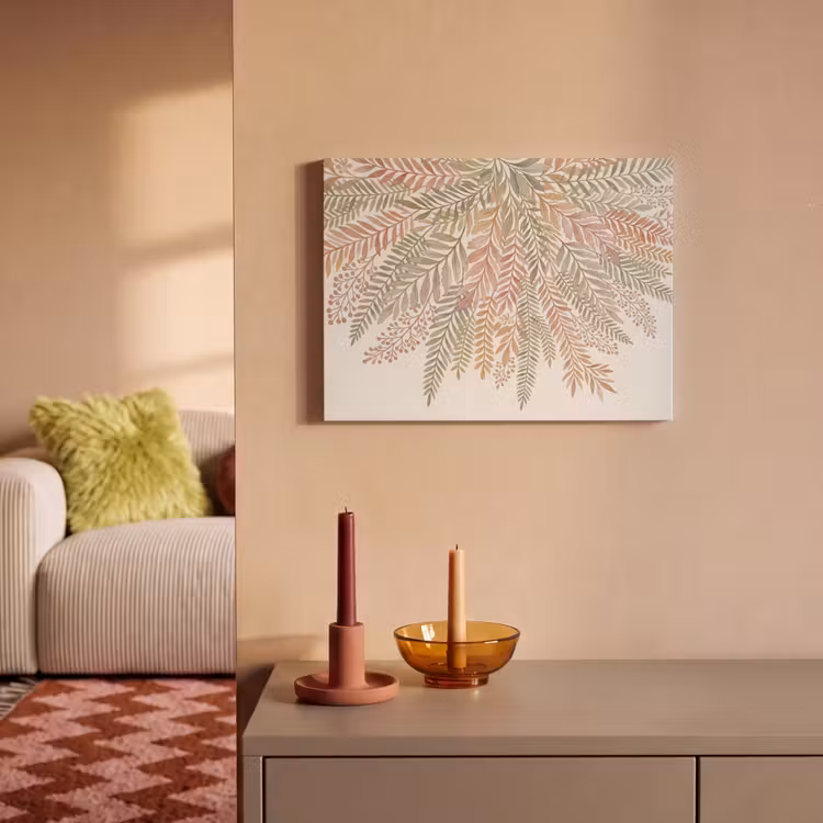 Akoestisch schilderij - Botanisch - Aquarel - Kleurrijk — 2