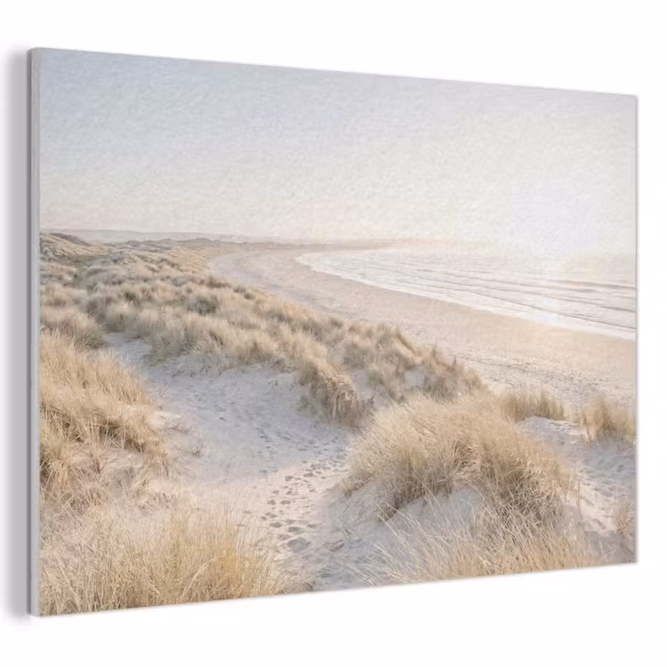 Akoestisch schilderij - Duinen - Strand - Beige — 1