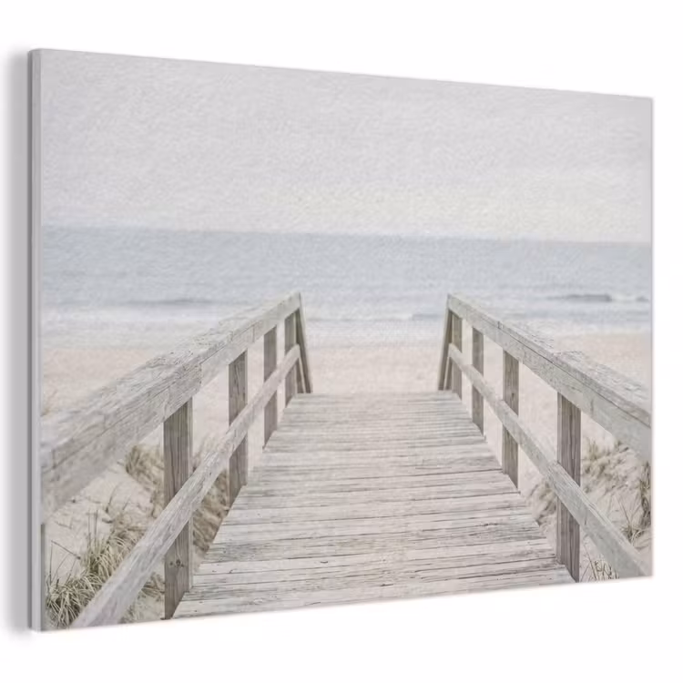 Akoestisch schilderij - Duinen - Vlonder - Oceaan — 1