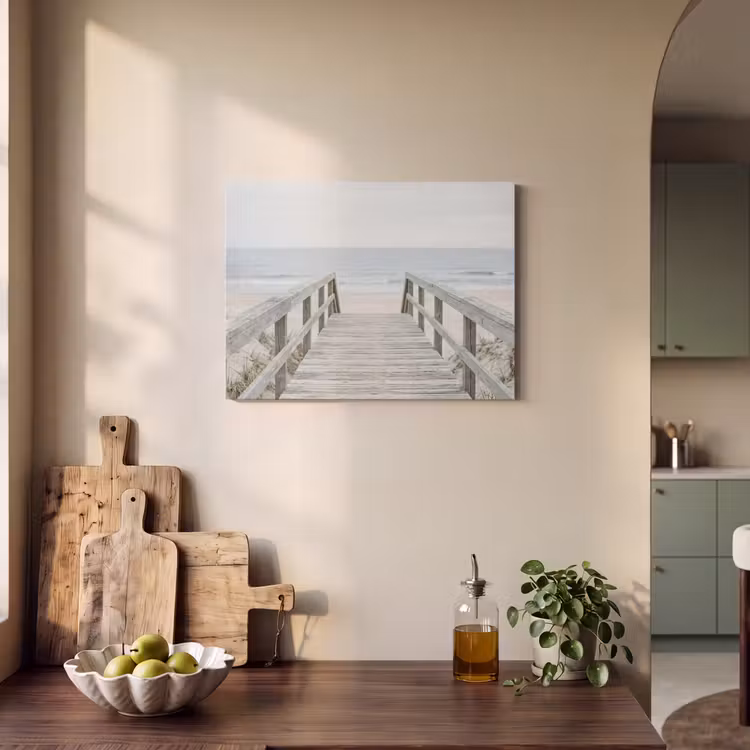 Akoestisch schilderij - Duinen - Vlonder - Oceaan — 3