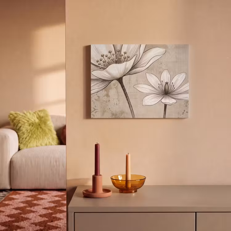Akoestisch schilderij - Modern - Design - Wit — 2
